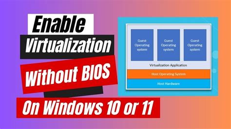 How to Enable Virtualization (VT) on Windows 10/11 .